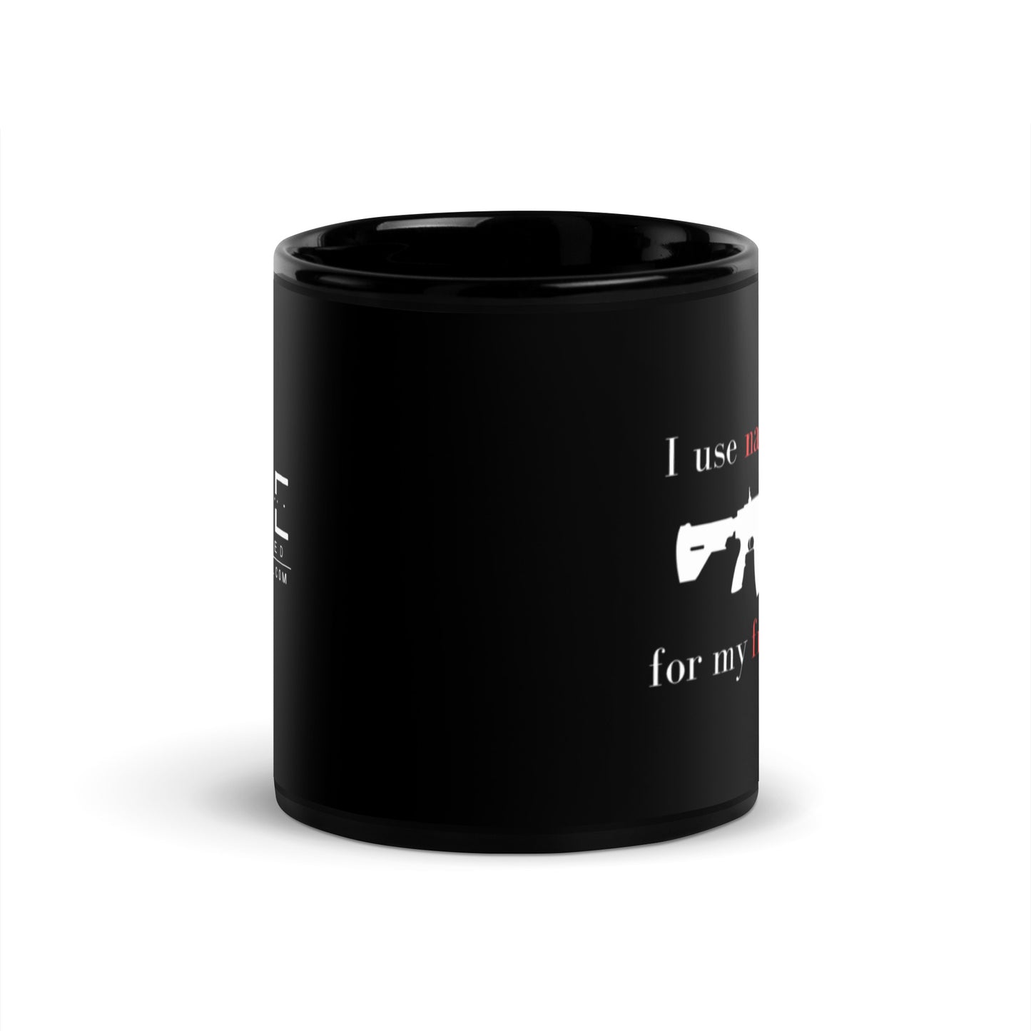 I use nail polish...for my front sights - Black Glossy Mug
