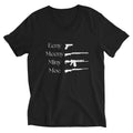 Eeny, Meeny, Miny, Moe - Unisex Kurzarm-V-Neck T-Shirt